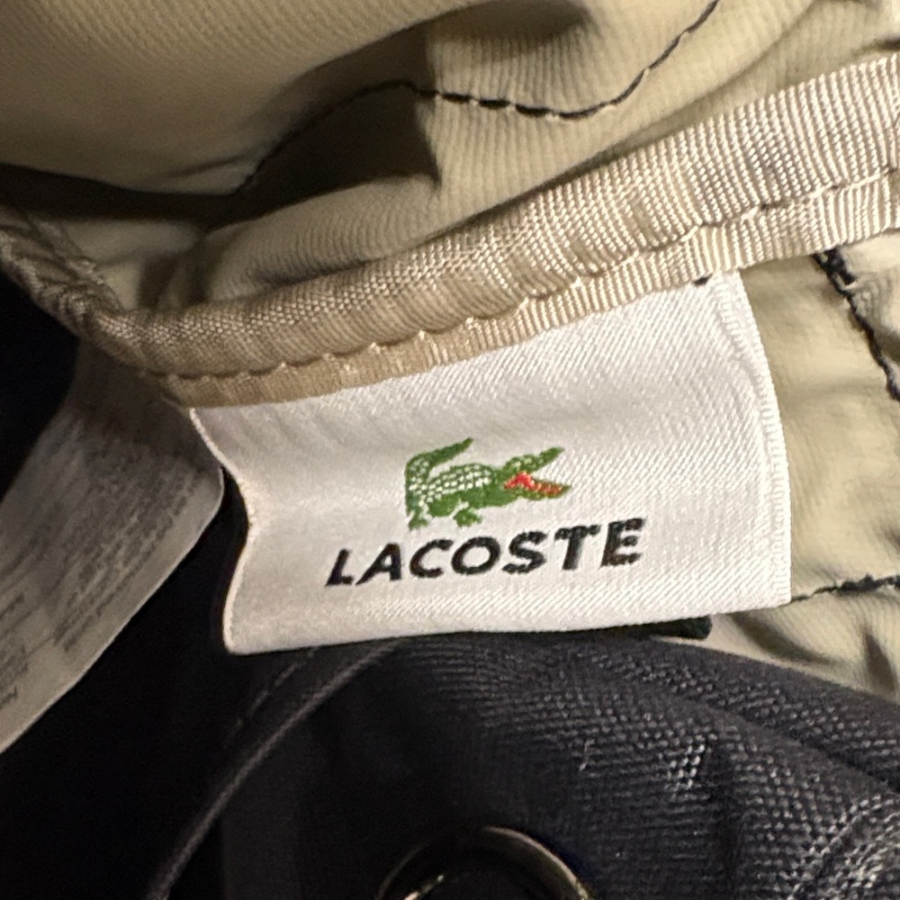 Lacoste Black Messenger Bag - Picture 2 of 7